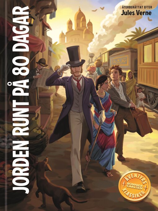 Titeldetaljer för Jorden runt på 80 dagar av Jules Verne - Tillgänglig